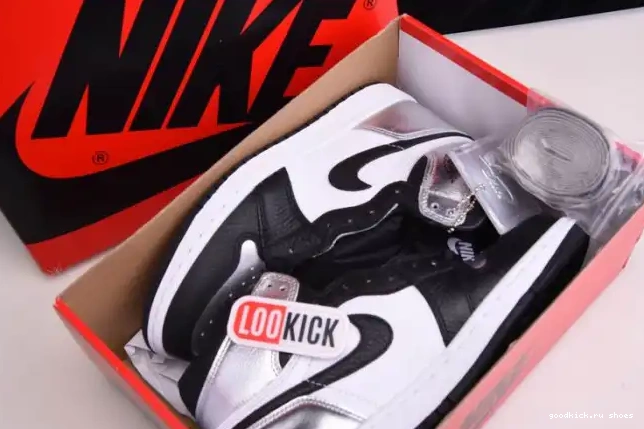 Rep OG JORDAN 1 CD0461-001 TOE AIR HIGH SILVER WMNS 0506